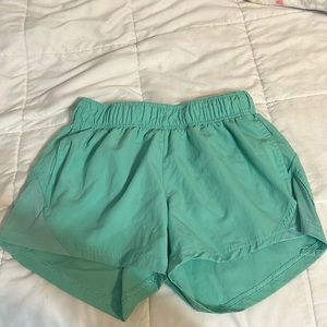 teal athletic works shorts, size S (4-6)